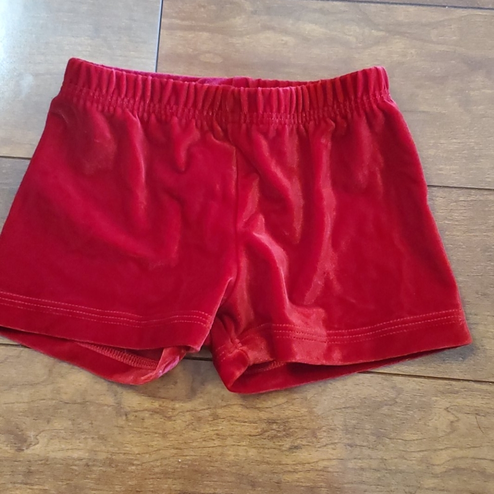 GK elite sportswear red shorts